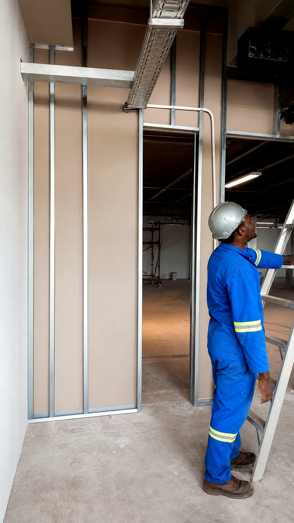 Finishes and installations by DiFHIE Trading and Construction