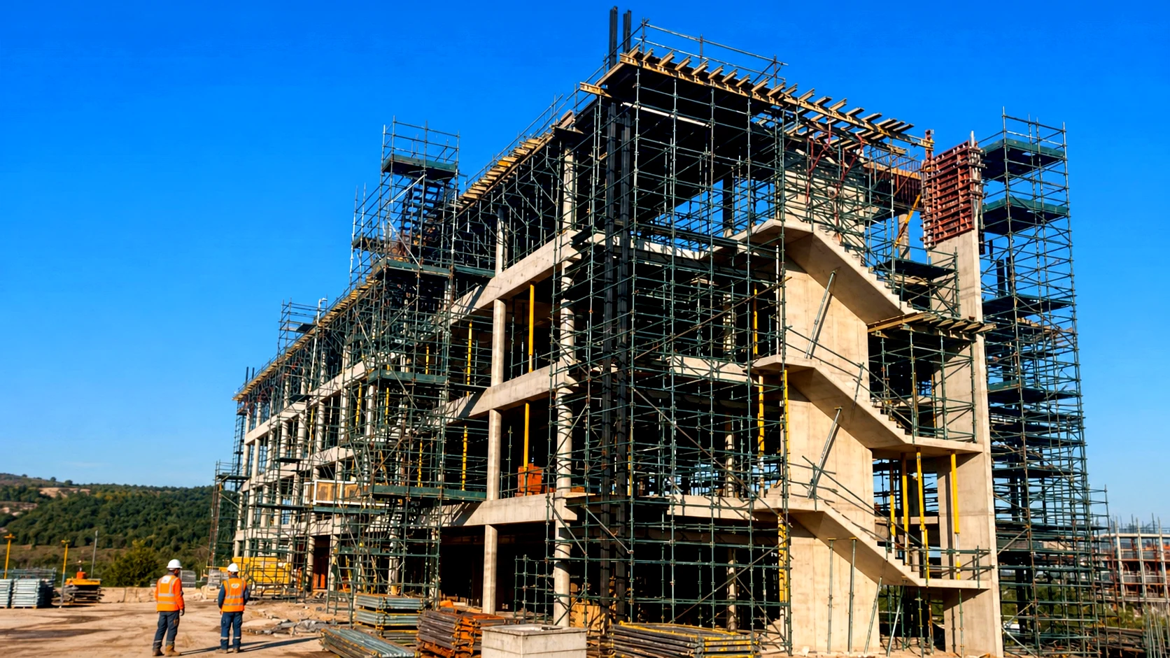 Building and site support by DiFHIE Trading and Construction